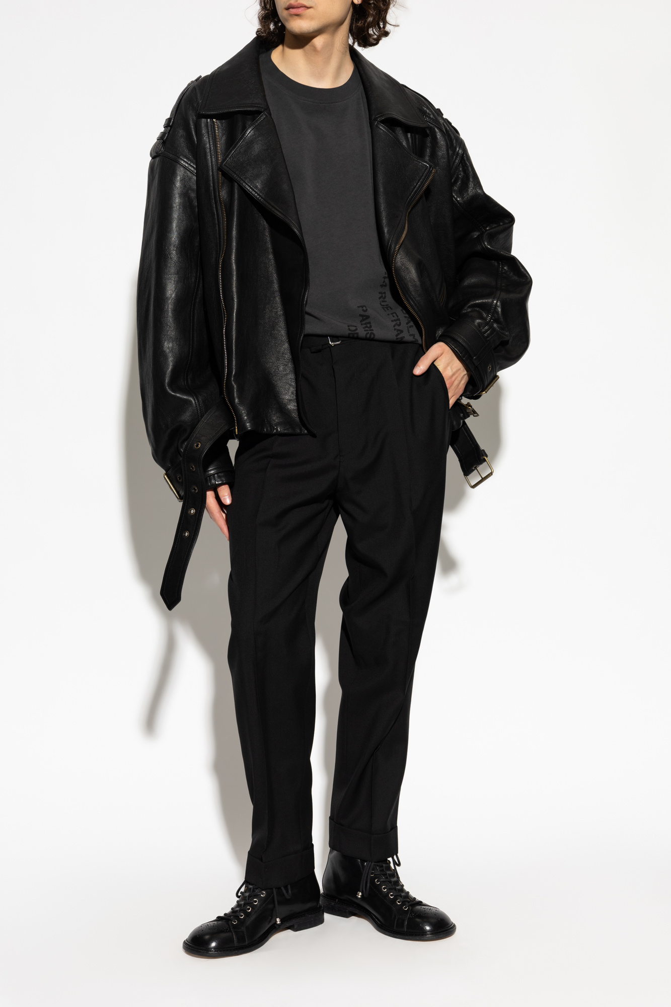Balmain Leather jacket | Men's | Vitkac
